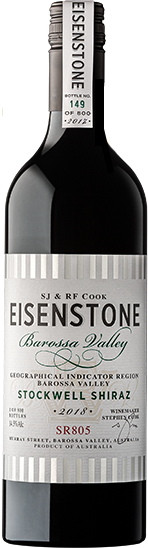 Eisenstone Stockwell Barossa Valley Shiraz 2018